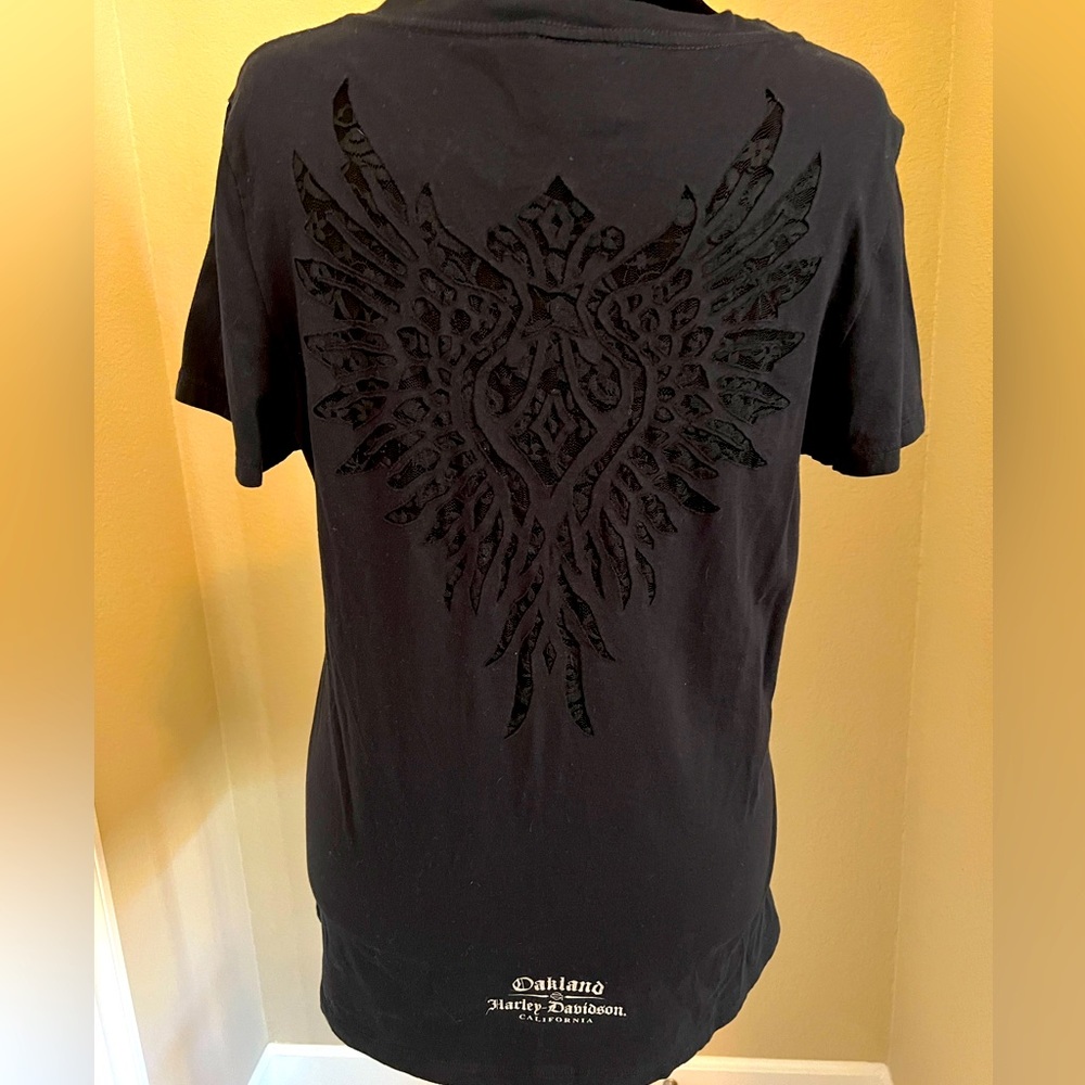 Vintage Harley Davidson Cut Out Tee